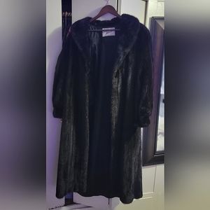 Vintage mink coat in excellent condition.